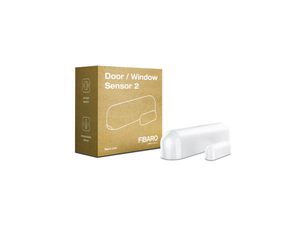FIBARO Door/Window Sensor 2 Hvit Dør- og vindussensor ZW5