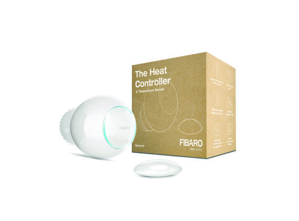 FIBARO The Heat Controller Starter Pack Z-Wave radiatortermostat + temp. sensor