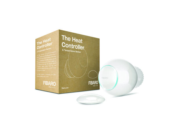 FIBARO The Heat Controller Starter Pack Z-Wave radiatortermostat + temp. sensor