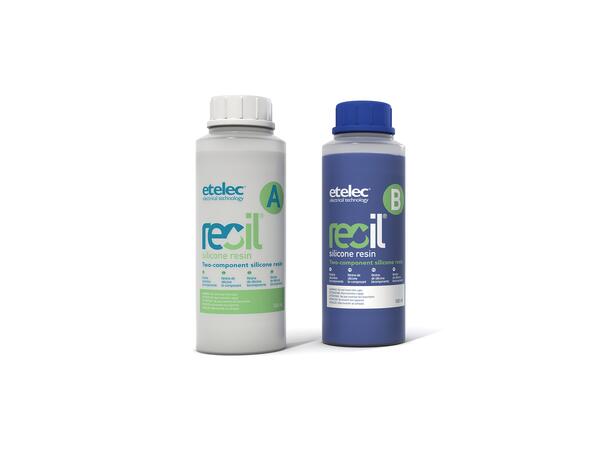 Resil® 100  Silikon gel 2-komponent silikon 1  liter.