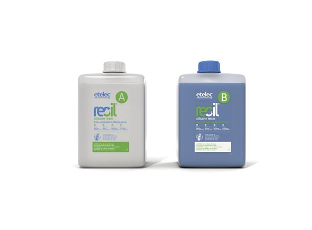 Resil® 400  Silikon gel 2-komponent silikon 4 liter.