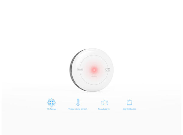 FIBARO CO Sensor Karbonmonoksid (CO)  detektor Z-Wave