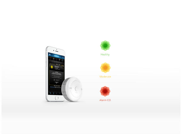 FIBARO CO Sensor Karbonmonoksid (CO)  detektor Z-Wave