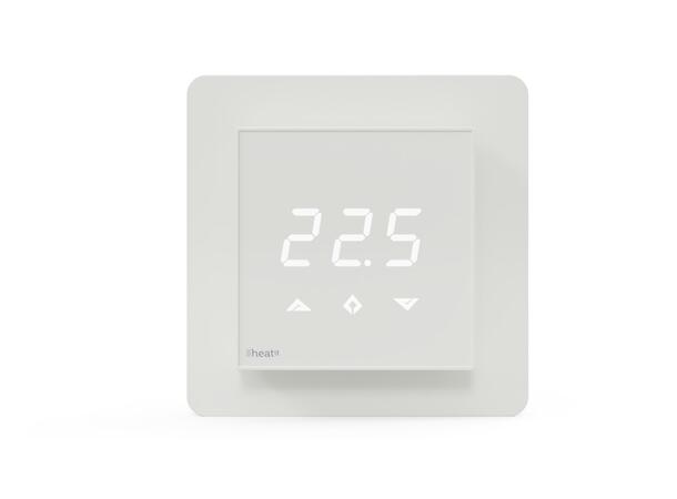 Heatit Z-TRM3  White  RAL 9003 Z-Wave termostat  3600W  16A  868,4 MHz