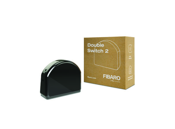 FIBARO Double Switch 2 Dobbelt relé 2 x 6,5A - 1500W