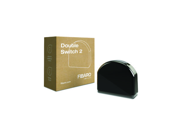 FIBARO Double Switch 2 Dobbelt relé 2 x 6,5A - 1500W