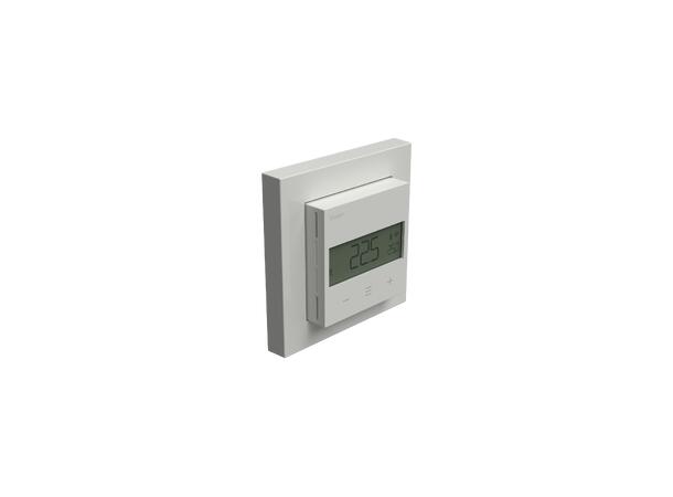 Heatit Z-Temp3  White RAL 9003 Trådløs batteridrevet termostat  Z-Wave