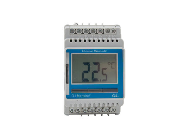 ETN4-1999 DIN-Rail termostat Elektronisk termostat for varmestyring