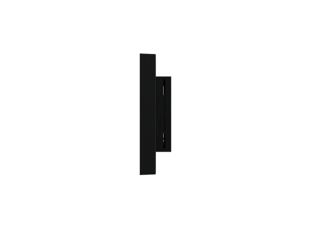 Heatit Z-Temp3  Black Trådløs batteridrevet termostat  Z-Wave