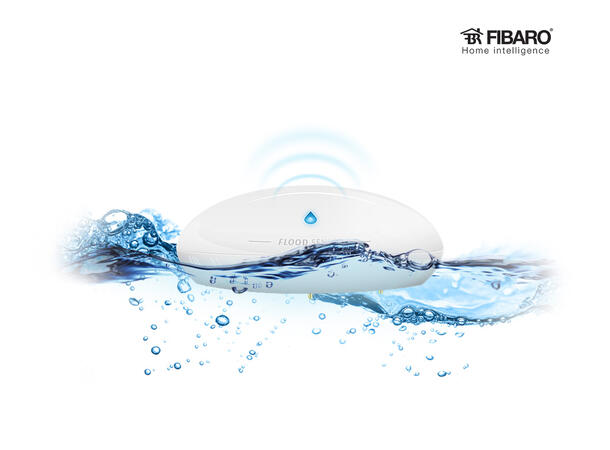 FIBARO Flood Sensor Lekkasjesensor ZW5