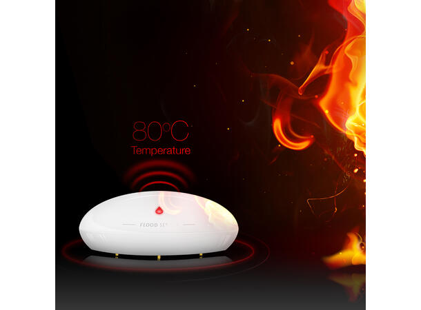 FIBARO Flood Sensor Lekkasjesensor ZW5