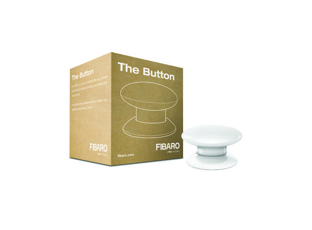 FIBARO The Button Hvit Bryterknapp ZW5