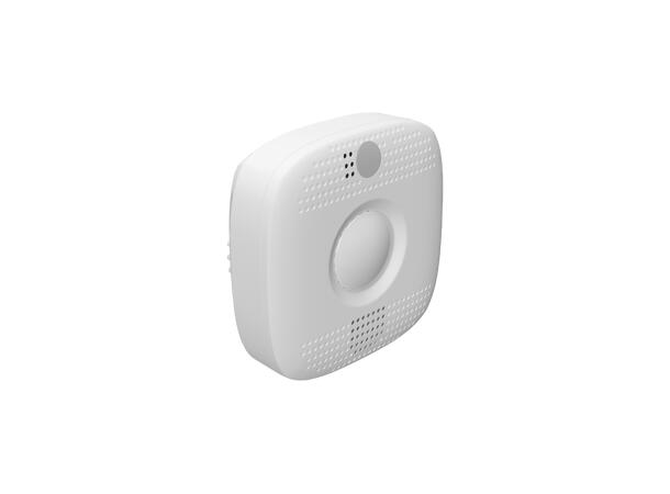 Heatit Z-Smoke Multisensor 230VAC White Seriekoblet røykvarsler m/4 funksjoner