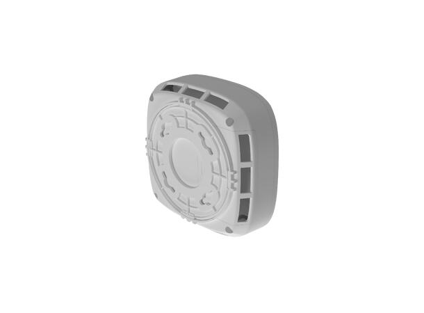 Heatit Z-Smoke Multisensor 230VAC White Seriekoblet røykvarsler m/4 funksjoner