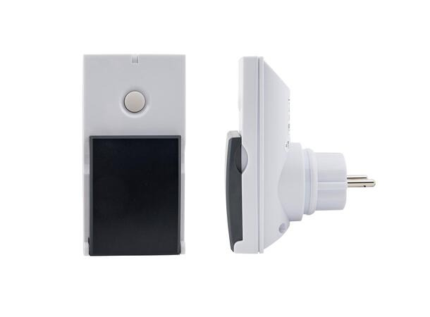 Popp Wall Plug Switch Outdoor Veggplugg for utendørs bruk IP44