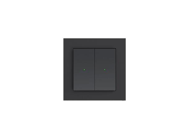 Heatit Z-Push Wall Controller Batteridrevet veggbryter Z-Wave