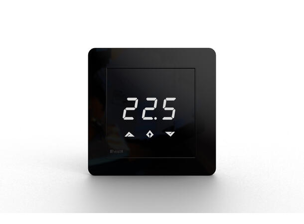 Heatit Z-TRM3  Black Z-Wave termostat  3600W  16A  868,4 MHz