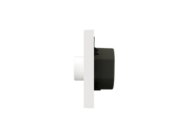 Heatit Zig Dim  250W  White RAL 9003 Zigbee vridimmer