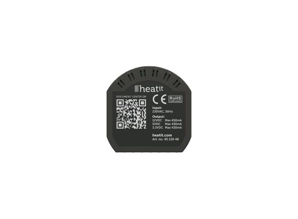 Heatit Transformer 230VAC 230VAC -> 12VDC - 5VDC - 3.3VDC