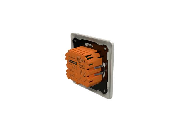 Heatit WiFi6  Hvit RAL 9010 Wi-Fi termostat 3600W  16A