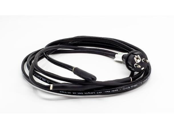 TF SBG Sort 3  10W/2m  20W SBG m/Europlugg - frostsikring vannrør