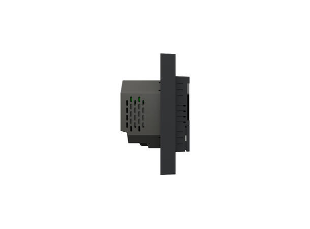 Heatit Pro  Black Matt Termostat  3600W  16A