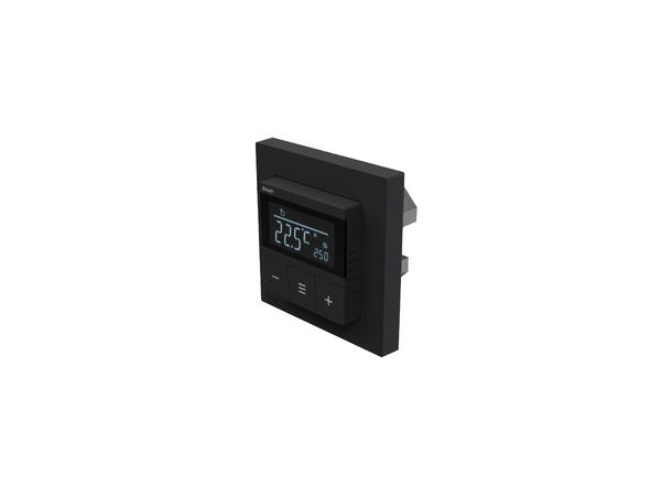 Heatit Pro  Black Matt Termostat  3600W  16A