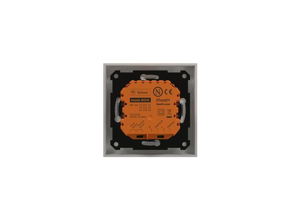 Heatit WiFi6  Hvit RAL 9003 Wi-Fi termostat 3600W  16A