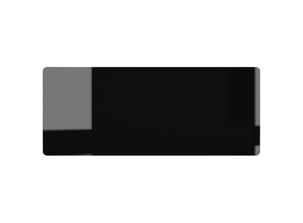 Heatit WiFi Glass 1000W Sort Panelovn med Wi-Fi  Glass