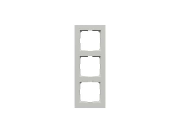 Heatit HC3 Triple Frame White RAL 9003 Frame for Heatit Dimmers and Thermostats