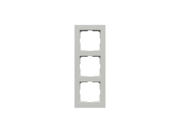 Heatit HC3 Trippel ramme Hvit Ramme for Heatit termostater og dimmere