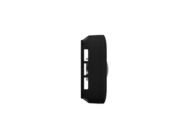 Heatit Z-Smoke Multisensor 230VAC Black Seriekoblet røykvarsler m/4 funksjoner