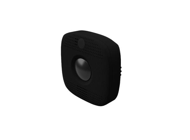Heatit Z-Smoke Multisensor 230VAC Black Seriekoblet røykvarsler m/4 funksjoner