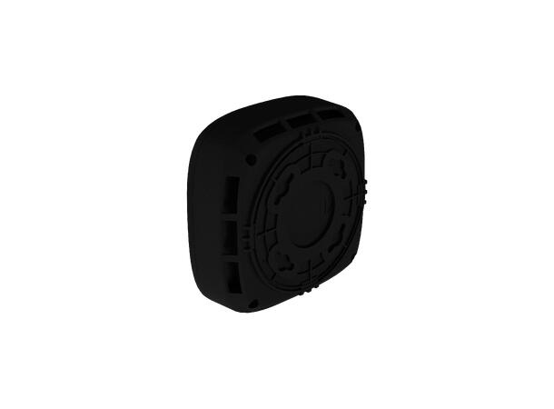 Heatit Z-Smoke Multisensor 230VAC Black Seriekoblet røykvarsler m/4 funksjoner