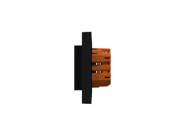 Heatit WiFi6  Sort matt Wi-Fi termostat 3600W  16A