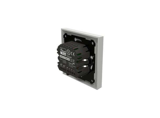 Heatit Z-TRM6 DC  Hvit 9003 Z-Wave termostat  3A (potensialfri)