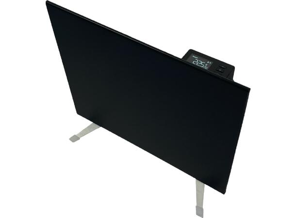 Ben til Heatit WiFi Panelovner Ben i stål. Aluminiumsfarget. 1 sett.