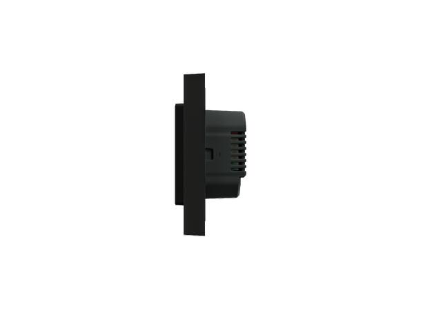 Heatit WiFi Black matt WiFi termostat  3600W