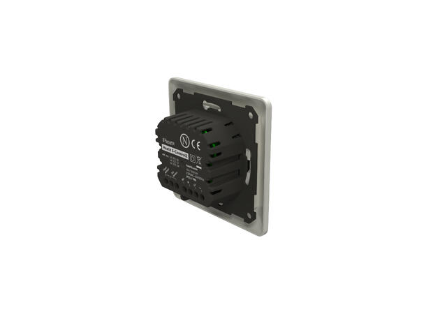 Heatit S-Control2  Hvit 9010 Termostat  3600W  16A  Hvit RAL 9010