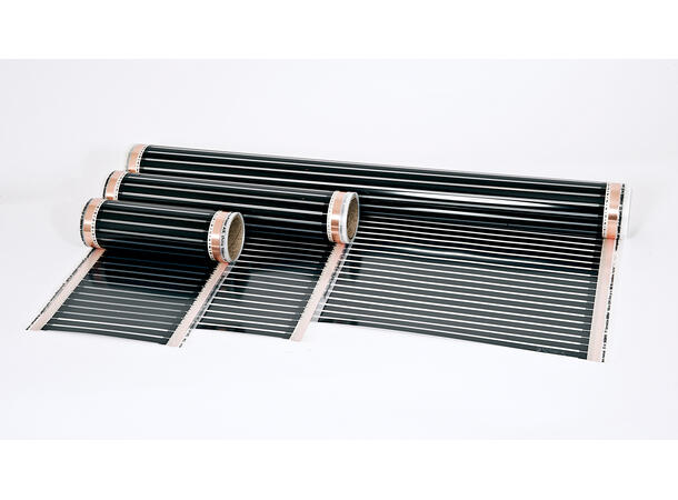 HC varmefolie  50cm  60W/m² Varmefolie som parkettunderlag